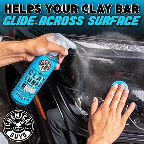 Chemical Guys, OG Clay Bar & Luber Synthetic Lube Kit, Medium Duty, 2-Piece