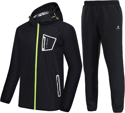 HOTSUIT Sauna Suit Men Anti Rip Boxing Sweat Suits Exercise Workout Jacket