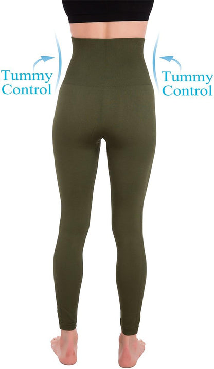 Activewear Thick High Waist Tummy Compression Slimming Body Leggings Pant