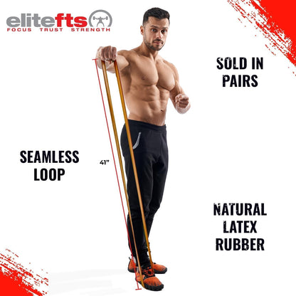 EliteFTS Pro Resistance Band - Boost Core Stability and Flexibility with This Portable, Joint-Friendly Tool