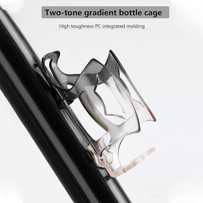 Bike Water Bottle Holder with 24 Oz Bottle, Durable Leak-Proof, BPA Free | Capacity Scale w/Pull Top Lid,Reusable Fit for Mountain/Road Cycling Accessories