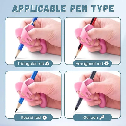 Pencil Grips for Kids Handwriting, 2025 New Toddler Pencil Grip Pencil Holder for Kids, Finger Grips for Pencils Practice Writing for Toddlers 2-4 Years, Special Education School Supplies (16)