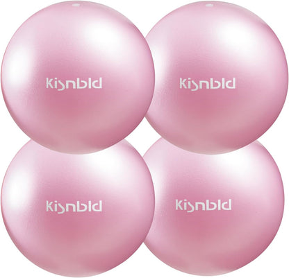 Small Exercise Ball, 9 Inch Mini Pilates Ball, Anti Burst and Slip Resistant Mini Yoga Ball for Stability, Fitness, Physical Therapy, Stretching & Core Strength Workout at Home Gym & Office