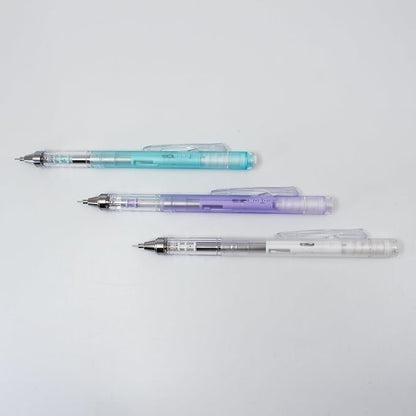 Tombow Mechanical Pencil MONO Graph 0.3 mm Transparent HB with Shake Mechanism Fine Lead Pencil Refillable Eraser Ideal for Fine Lines [SH-MG60-R3]