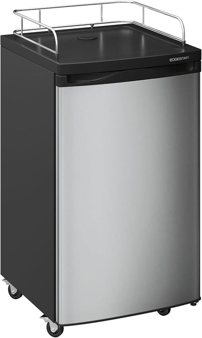 EdgeStar BR2001SS Ultra Low Temp Stainless Steel Refrigerator for Kegerator Conversion