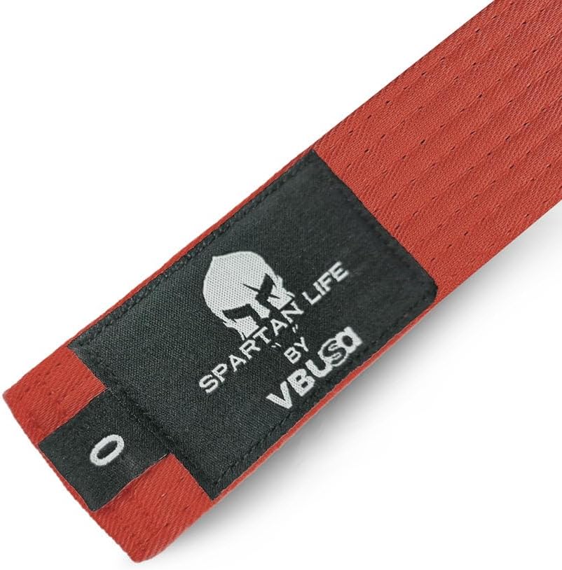 Karate Belt, All-Purpose Martial Arts Belt, Judo, Taekwondo Belt, Durable MMA Color Rank TKD Belt Size 0-6.