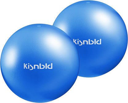 Small Exercise Ball, 9 Inch Mini Pilates Ball, Anti Burst and Slip Resistant Mini Yoga Ball for Stability, Fitness, Physical Therapy, Stretching & Core Strength Workout at Home Gym & Office