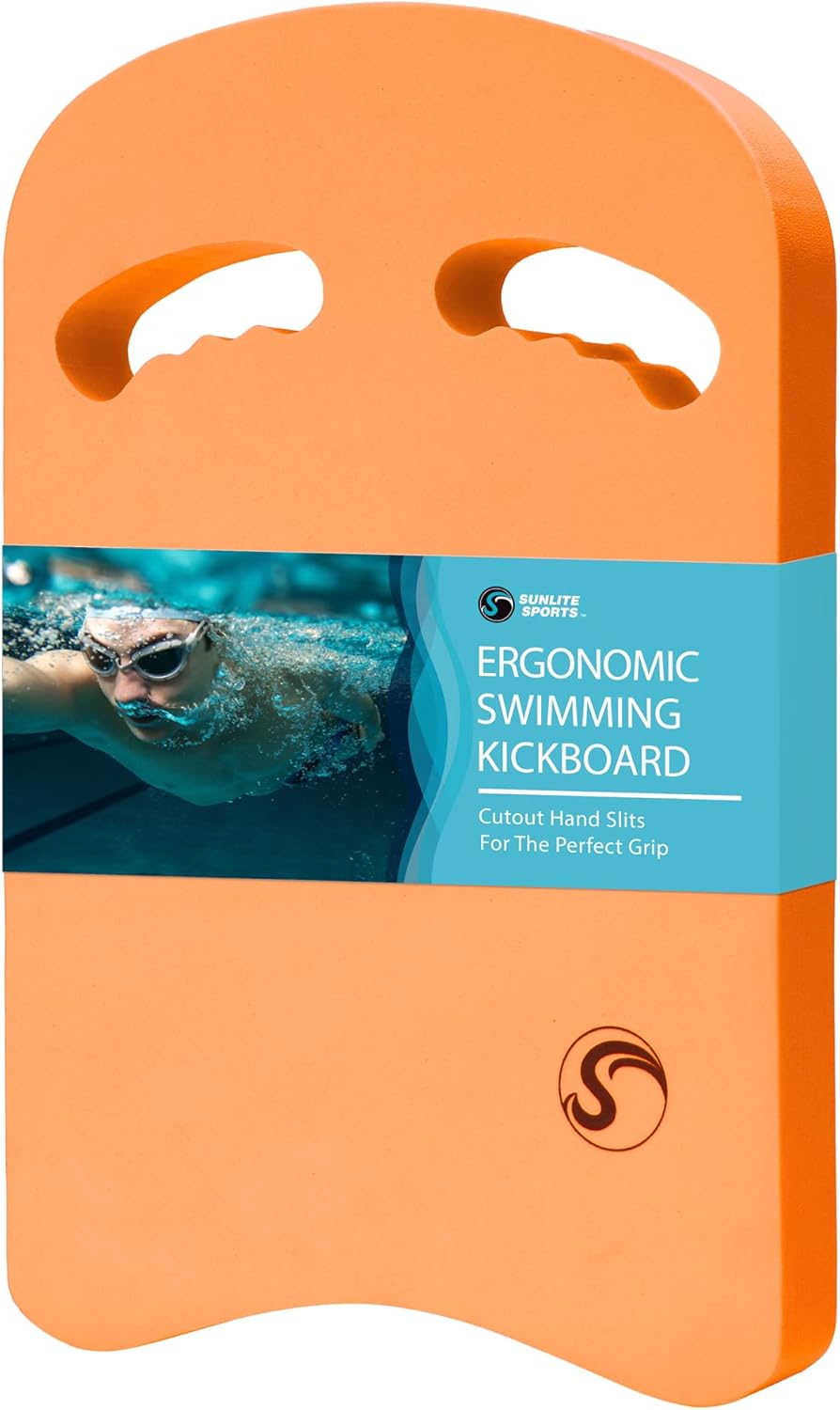 Sunlite Sports Swimming Kickboard - One Size Fits All - A Great Training Aid for Children and Adults