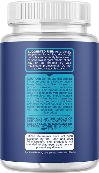 Phytoral White Kidney Bean Extract Carb Blocker - White Kidney Beans Supplement for Metabolism Boost & Ease Calories from Starchy Food - Carb Control Supplements - 120 Capsules