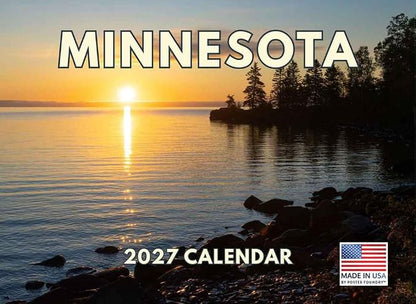 Minnesota Calendar 2027 Monthly Wall Calender 12 Month