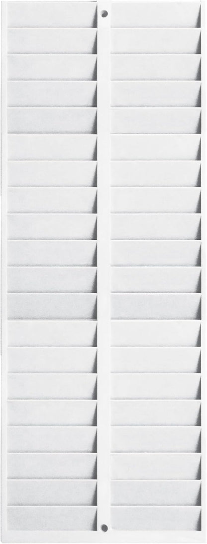 Pyramid Time Systems 500-4 Badge Rack, 40 Pockets, Lightweight Durable Plastic, for Employee Badges, Swipe Cards and Proximity Cards, Gray, 2-Pack