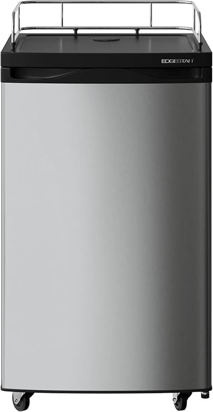 EdgeStar BR2001SS Ultra Low Temp Stainless Steel Refrigerator for Kegerator Conversion