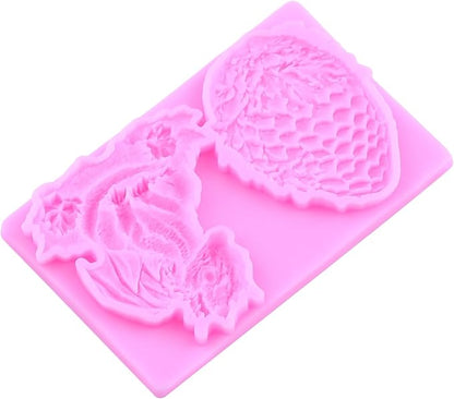 Dragon Fondant Molds Dragon Egg Silicone Candy Mold For Cake Decoration Cupcake Topper Candy Polymer Clay Gum Paste Set Of 2