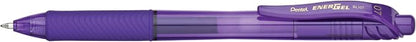 Pentel EnerGel-X Retractable Gel Pen, (0.7mm) Med. Line, Red Ink, 72-PK Canister (BL107PC72V)