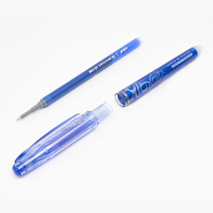 Pilot Frixion Point Erasable Rollerball 0.5 mm Tip - Blue, Pack of 5