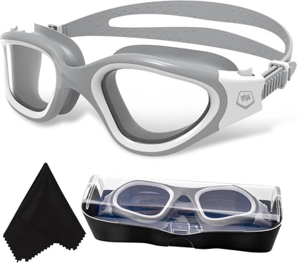 WIN.MAX Polarized Swimming Goggles Swim Pool Goggles Anti Fog Anti UV No Leakage Clear Vision for Men Women Adults Teenagers
