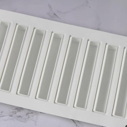 3D Cylindrical Silicone Mold for Baking Mousse,3D Silicone Baking Molds for Cakes French Dessert Mold for Pastry Chocolate Silm Bar Cake Decoration Mold(8-Cavity)