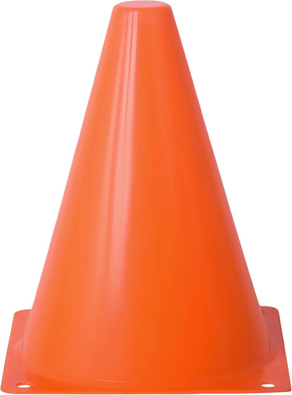 Cones for Sports Training, 7 Inches Tall & Visible, Durable and Easy to Handle Sports Cones, Ideal for All Kinds of Training Cones Activities and Field Practice Sport