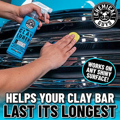 Chemical Guys, Clay Bar & Luber Kit, Medium Duty, Paint Prep, 2-Piece Set