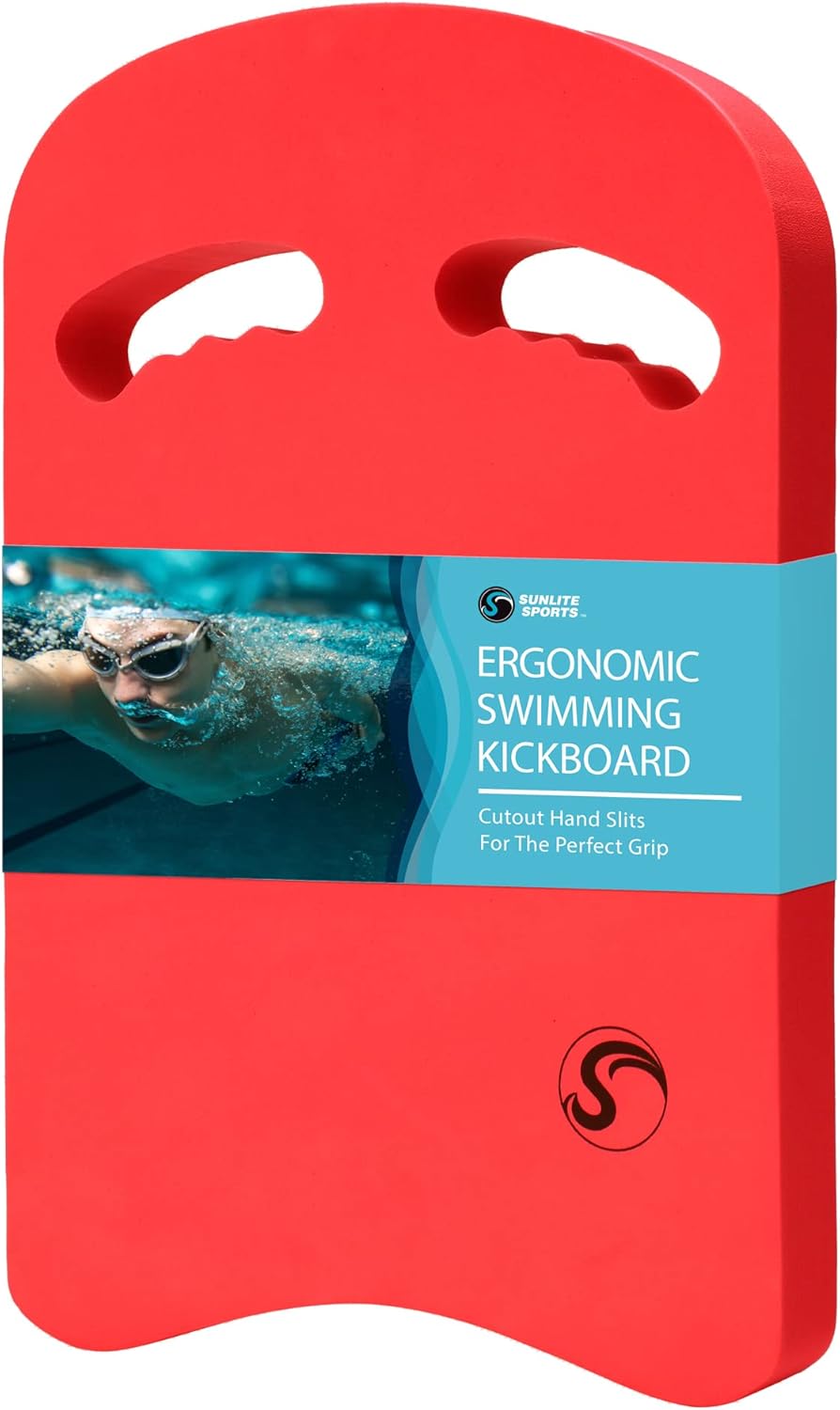 Sunlite Sports Swimming Kickboard - One Size Fits All - A Great Training Aid for Children and Adults