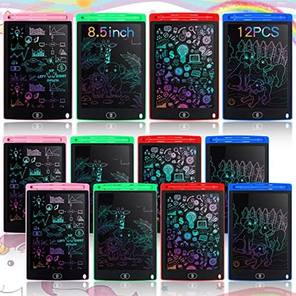 Tinlade 12 Pack LCD Writing Tablet for Kids, 8.5 Inch Drawing Pad