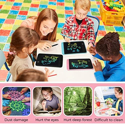 Zhehao 12 Pcs LCD Writing Tablet for Kid 6.5'' Doodle Board Drawing Tablet