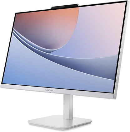 Lenovo 24" FHD All-in-One Desktop Computer for Home & Office, Intel Processor, 32GB RAM, 2TB PCIe SSD, HDMI, WiFi 6, Bluetooth 5.2, Business AIO, Vent-Hear, Wireless Keyboard & Mouse, Windows 11