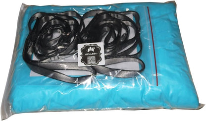 Aerial Yoga Hammock 5.5 Yards Yoga Swing Pilates Silk Home Gym Fitness Include hardware,Daisy Chain, Pose Guide