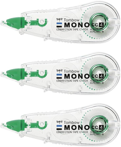 Tombow KCB-325 Pencil Correction Tape MONO Mono CC 4.2mm 3 Pieces