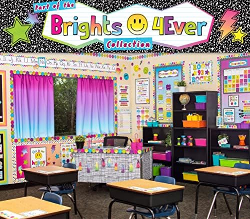 Teacher Created Resources Purple and Blue Color Wash Magnetic Border