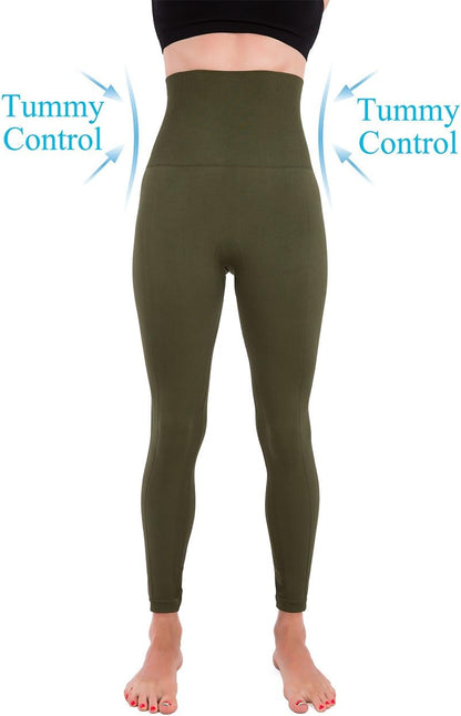 Activewear Thick High Waist Tummy Compression Slimming Body Leggings Pant