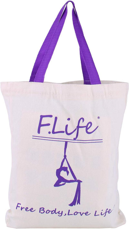 F.Life Aerial Silk Yoga Hammock & Swing for yoga Inversion,Strength training,starter hardware kit