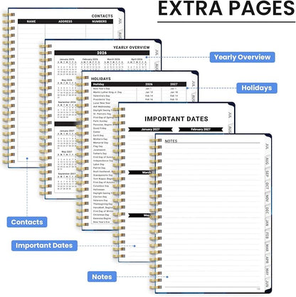 ZOTIA Planner 2026-2027, Jul 2026-Jun 2027 Weekly & Monthly Calendar