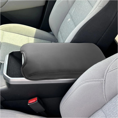 SXCY for 2025 2026 GMC Terrain Armrest Cover for 2025 2026 GMC Terrain Accessories 2025 2026 Terrain Center Console Cover 2025 Terrain Middle Console Cover (Thin Cover with Black Line)