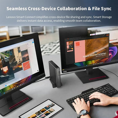 Lenovo ThinkCentre neo 55q Mini Desktop Ryzen AI 5 330, 32GB RAM 2TB SSD