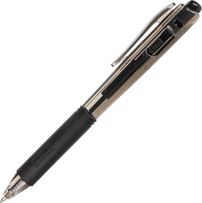 Pentel WOW! Ballpoint Pen, (1.0mm) Medium Line, Black Ink, Pack of 180, Canister (BK440PC60A)
