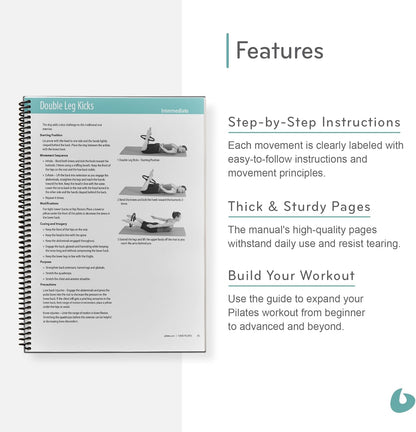 Balanced Body Bundle - Ultra Fit Circle, Ring Guide Book for Pilates at Home