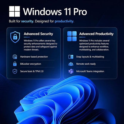 Lenovo V15 Business Laptop, Intel N150 Quad-Core Processor, 15.6" FHD Display, 16GB DDR5 RAM, 1TB NVMe SSD, Wi-Fi 6, Ethernet RJ-45, Dolby Audio, Windows 11 Pro, Business Black