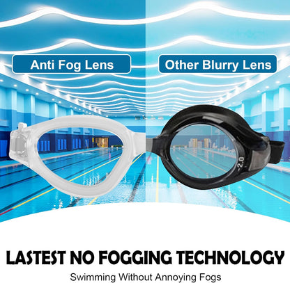 WIN.MAX Polarized Swimming Goggles Swim Pool Goggles Anti Fog Anti UV No Leakage Clear Vision for Men Women Adults Teenagers