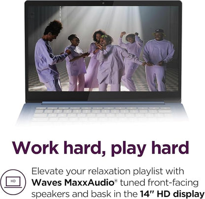 Lenovo IdeaPad Slim 3 Chromebook 2025, MediaTek Kompanio 520, 14″ FHD Display (1920 x 1080), Chrome OS, 4GB LPDDR4X, 320GB Storage (64GB eMMC+256 GB MSD), Wi-Fi 6, for Business Student, w/Accessories