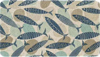 Kitchen Rugs and Mats,Washable Non-Slip Floor Mats Door Mat