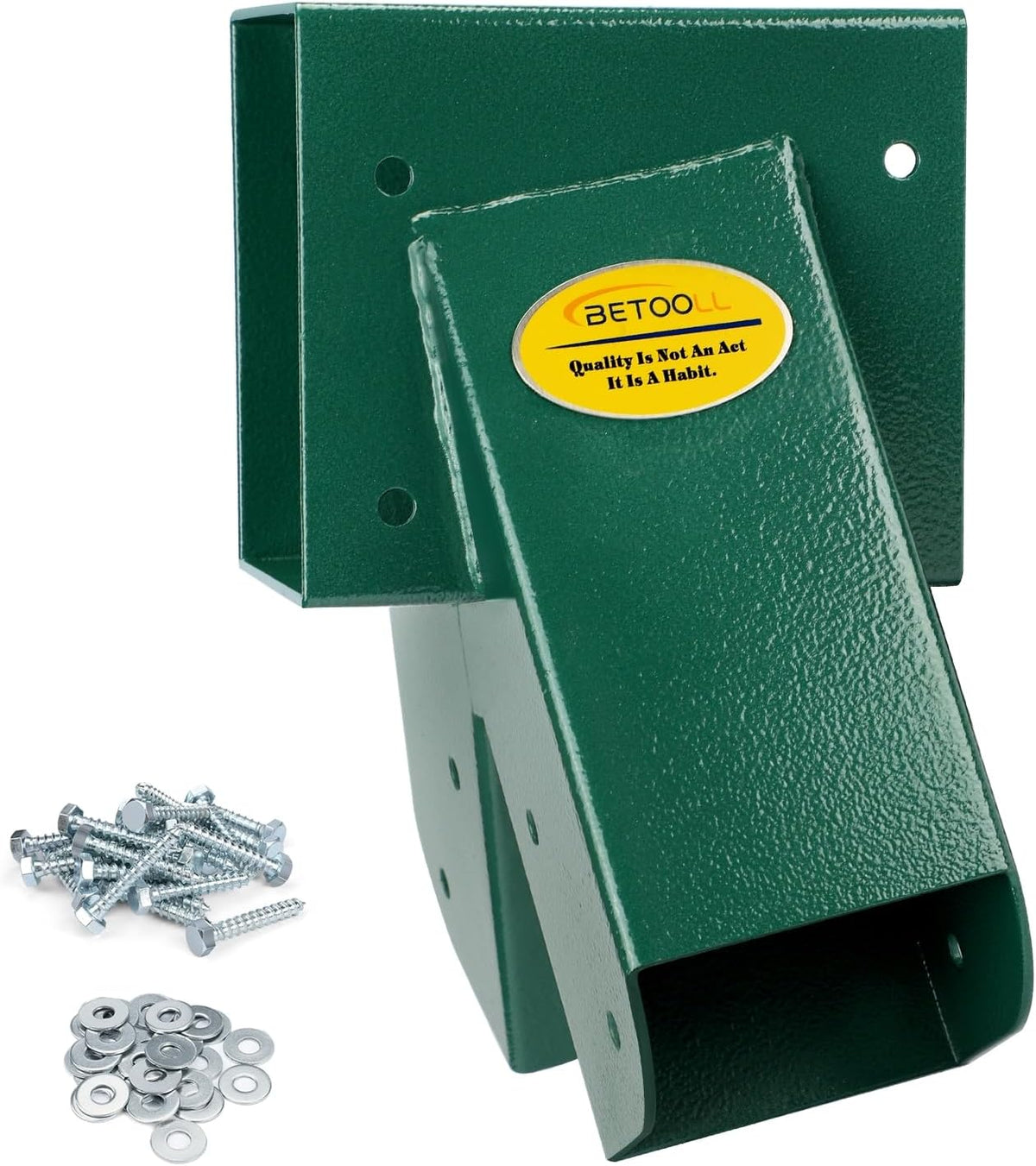 BETOOLL A-Frame 1pcs Brackets Swing Set Bracket for Heavy Duty Swing Set – Includes Mounting Hardware, Ideal for Indoor and Outdoor Playgrounds (1 Brackets-Green)