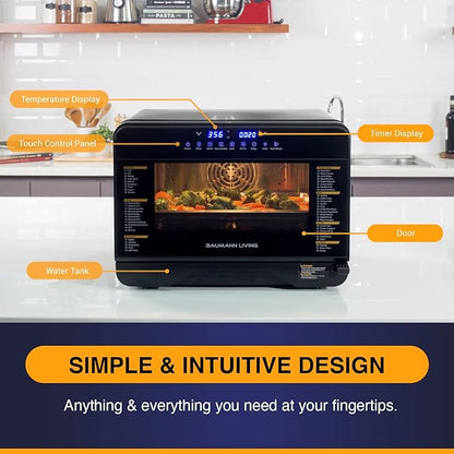 Multifunction Air Fryer Steam Oven Convection Countertop All-in-One Appliance.