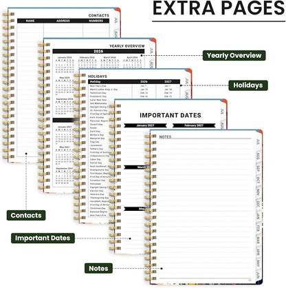 ZOTIA Planner 2026-2027 Weekly & Monthly Calendar Planner Jul 2026-Jun 2027
