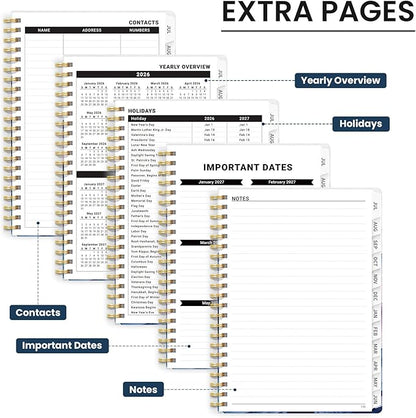 ZOTIA Planner 2026-2027 Weekly & Monthly Calendar Planner Jul 2026-Jun 2027