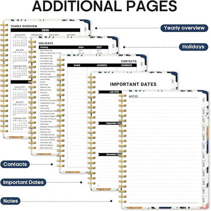 Academic Planner 2026-2027, Jul 2026-Jun 2027 Monthly & Weekly Planner