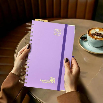 POPRUN 2026-2027 Daily Planner One Page Per Day, 5.75" x 8.5", Day Planner