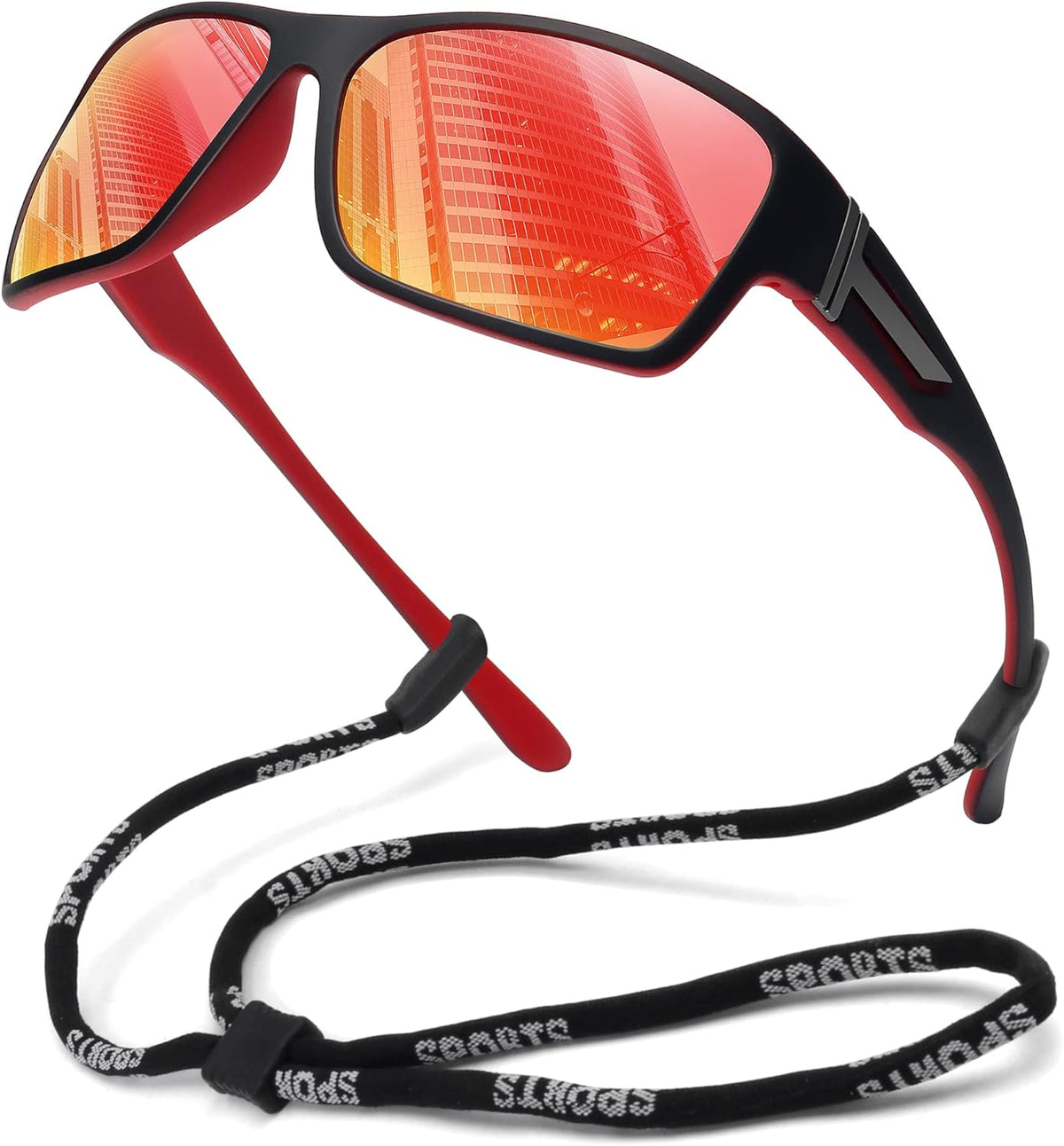 STORYCOAST Polarized Sports Sunglasses for Men Women Unbreakable Frame Cycling Fishing Driving