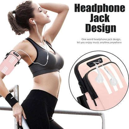 Running Armband, Cell Phone Purse Small Crossbody Bags for Women Men Kids Pouch for iPhone 15/14/13 pro/Plus/xs/xr/xs max, Galaxy S22 Ultra and More