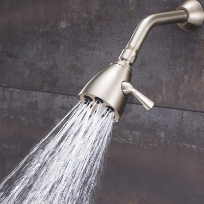 Speakman S-2252-BN Signature Brass Icon Anystream High Pressure Adjustable Shower Head, Brushed Nickel